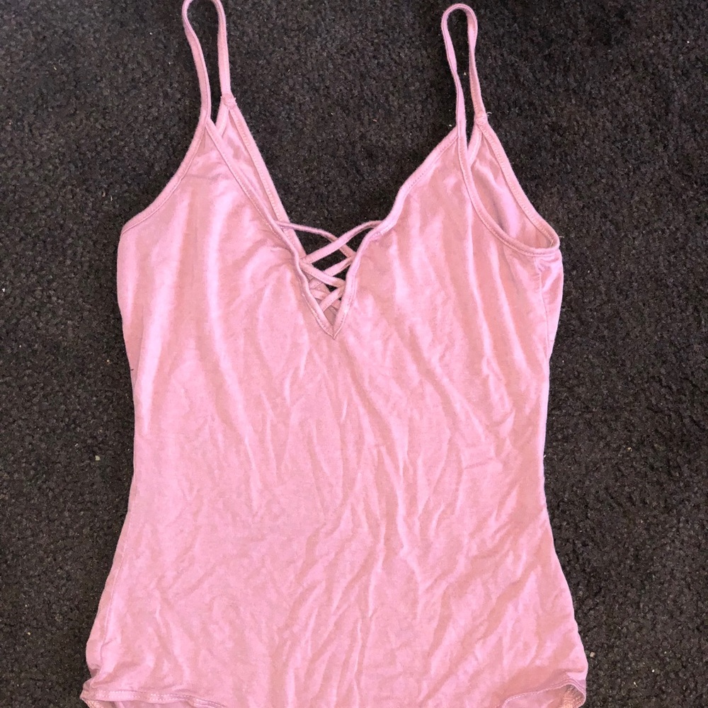 Pink Body suit